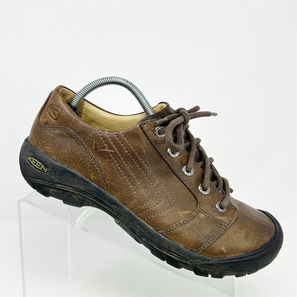 KEEN Austin Men's Casual Walking Shoes Brown Lace Up Low Top Sneaker Size 8